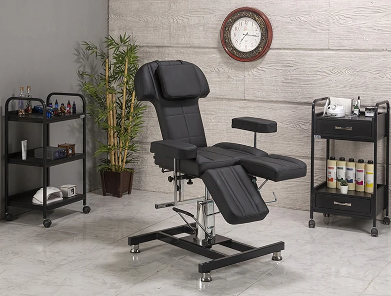 Hisar-3 Height Adjustable Hydraulic Seat | Black
